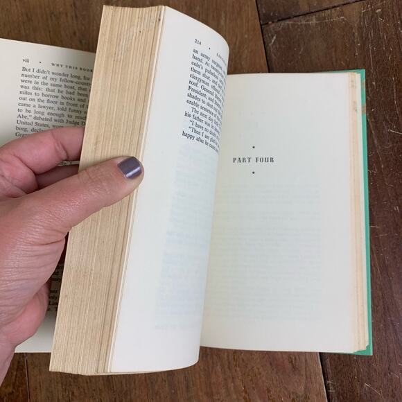 1968 Lincoln the Unknown Dale Carnegie Perseverance Award hardback book - Picture 8 of 15